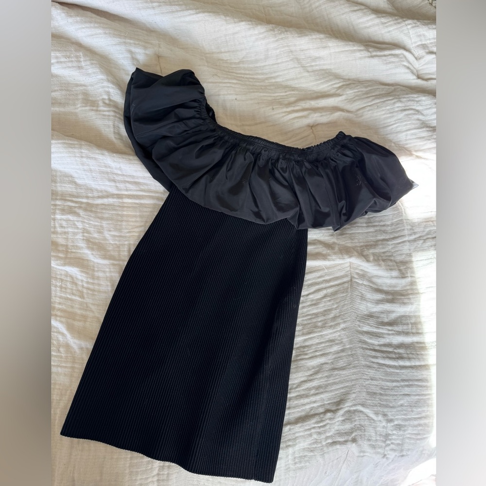 Black Off-Shoulder Dress